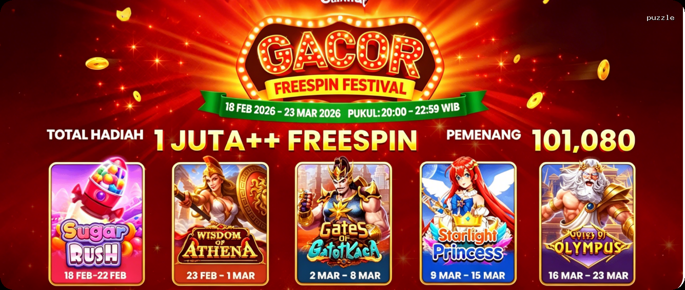 Login puzzle Sekarang Bonus Melimpah